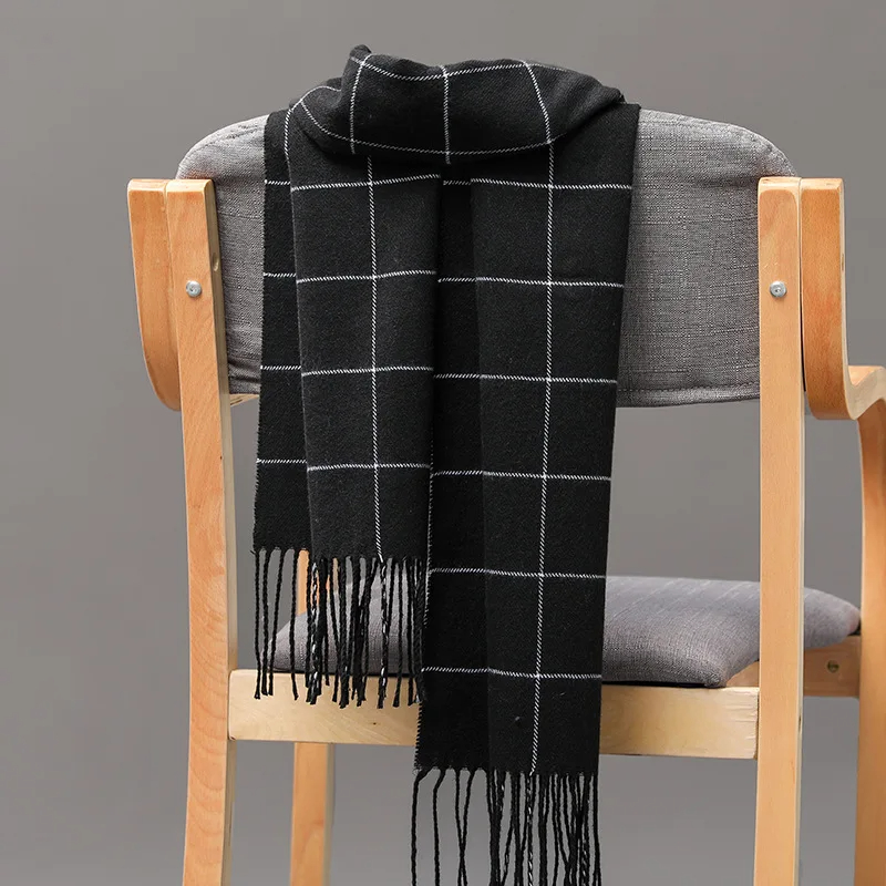 Muffler Men Wool - 2023 novo inverno cachecol masculino manter