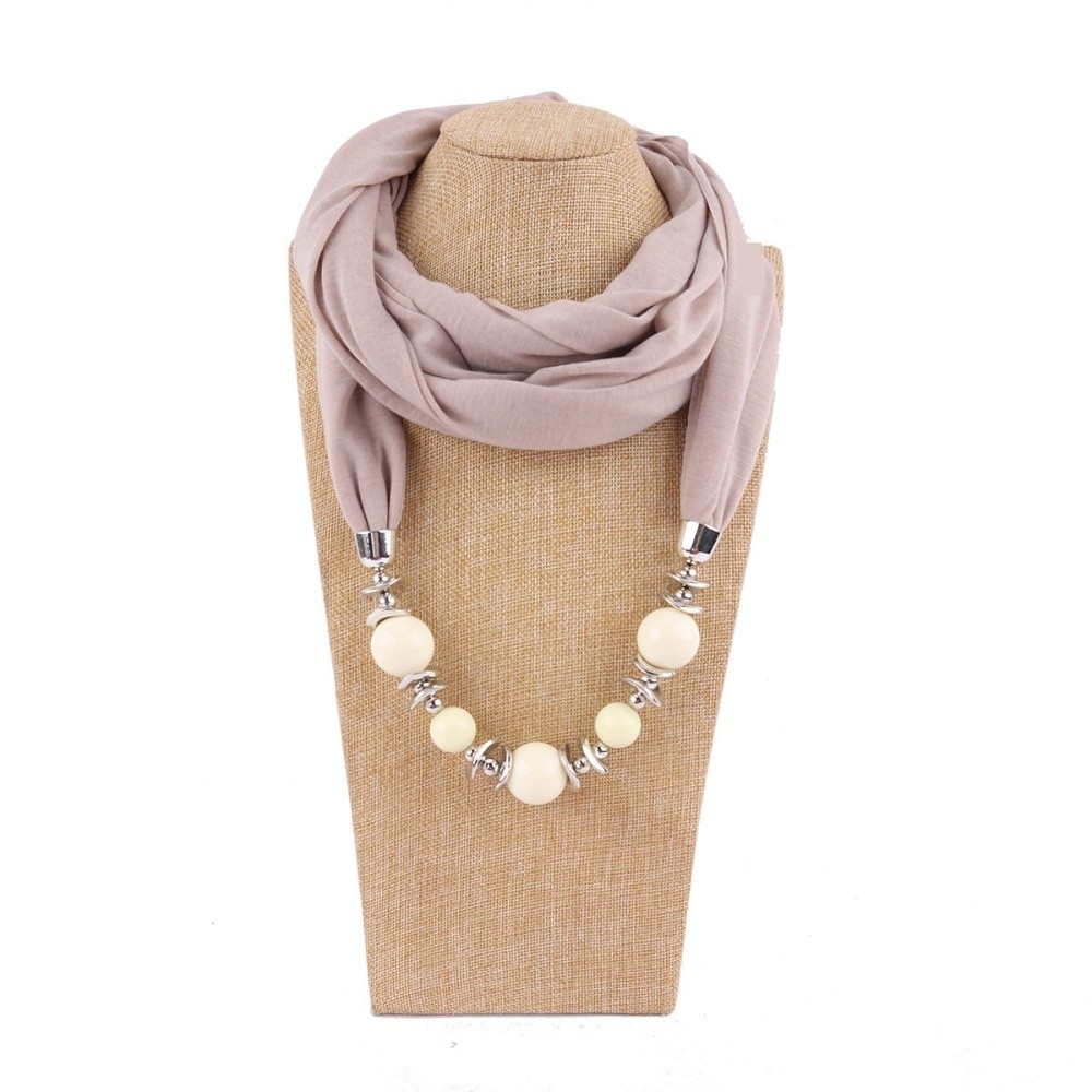 Novo Lenço de Chiffon com Cont - Infinity Scarf Knit avaliação e preço