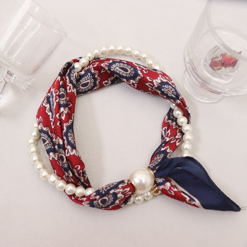 Lenço de Seda Multifuncional c - Silk Neck Scarf avaliação e preço