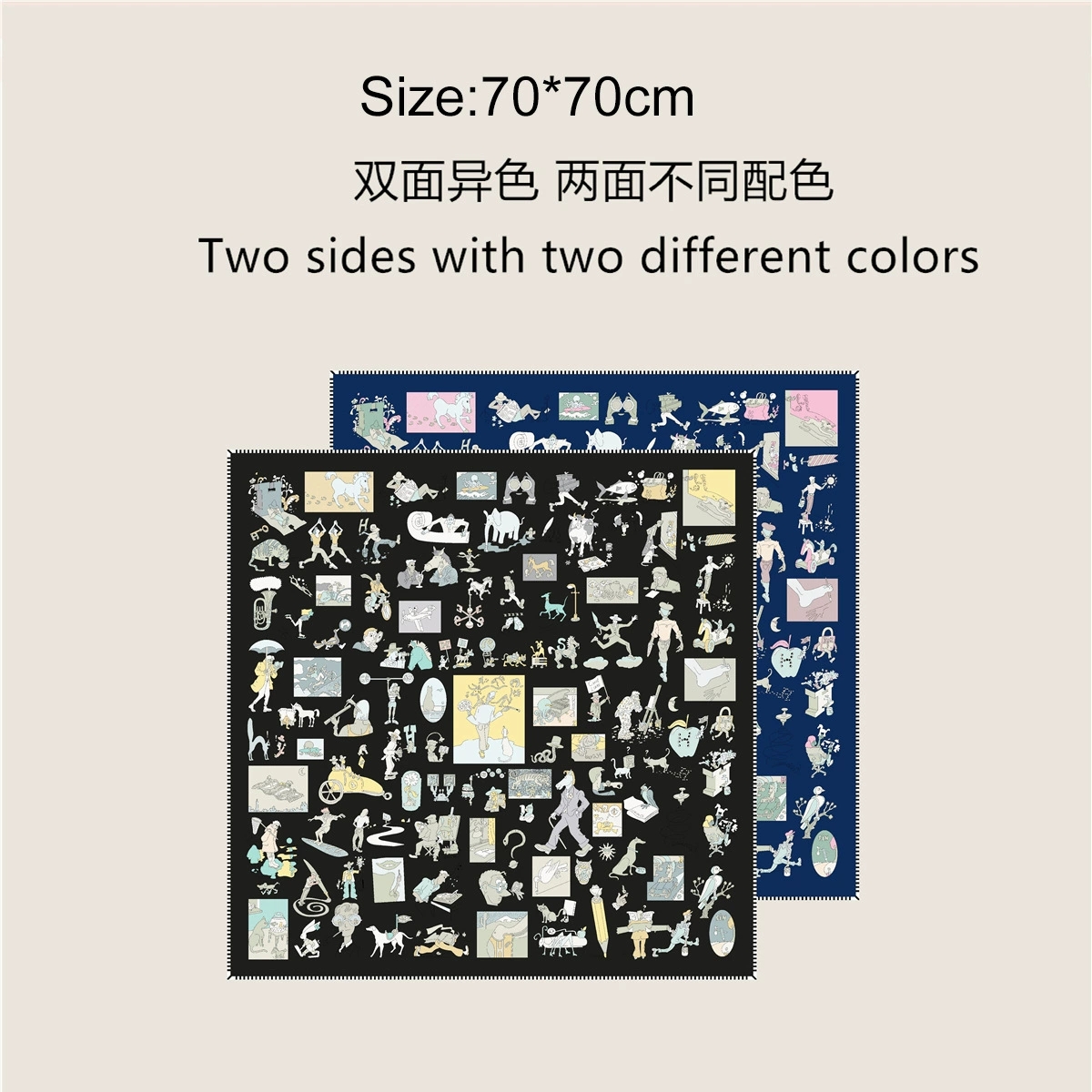 70cm sarja quadrada de seda bo - Scarf Silk Square avaliação e preço