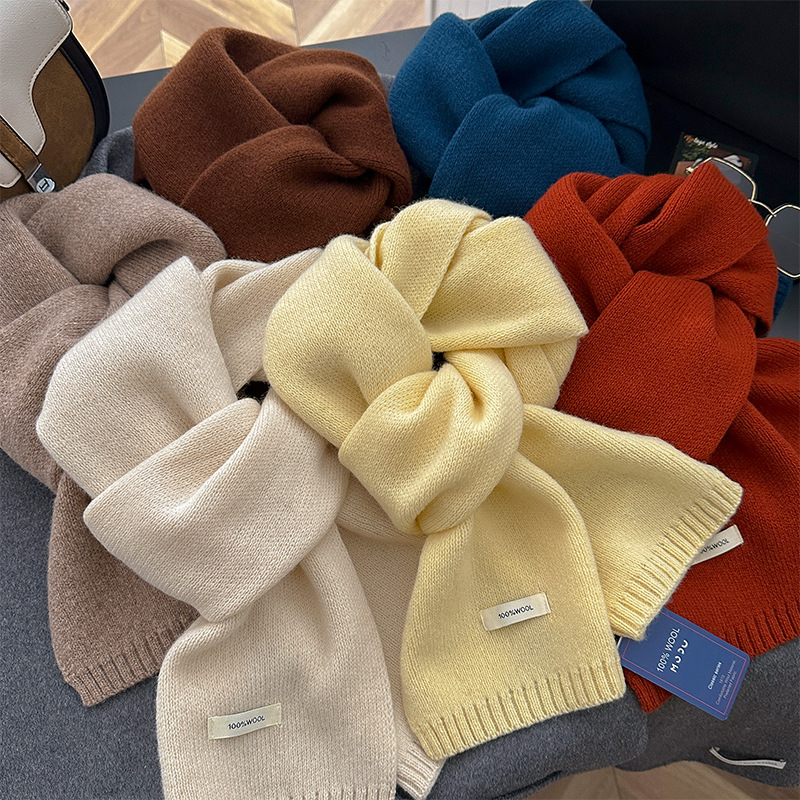 Cachecol de Lã Pura de 48 Core - Muffler Men Wool avaliação e preço