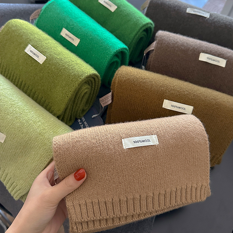 Cachecol de Lã Pura de 48 Core - Muffler Men Wool avaliação e preço