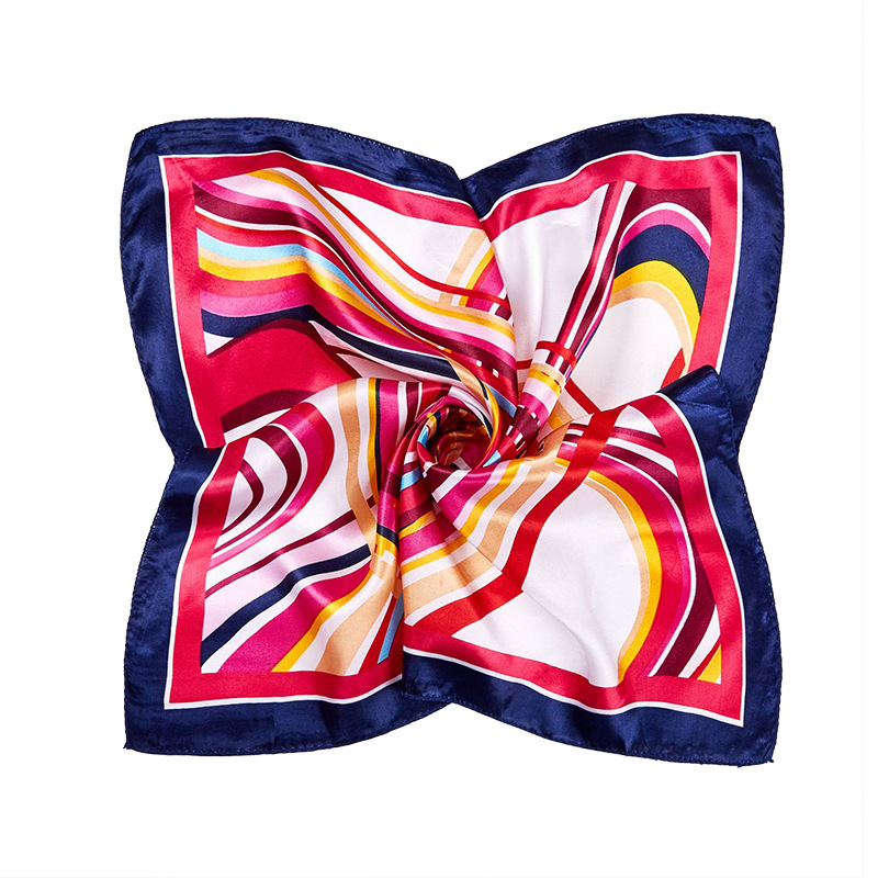 50*50cm lenços de seda quadrad - Silk Neck Scarf avaliação e preço