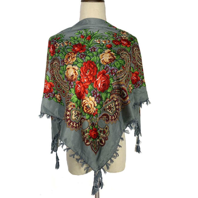 90*90cm feminino lenço quadrad - Bandana Cotton avaliação e preço