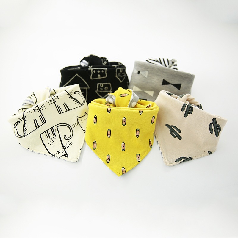 Babadores bandana de bebê de a - Bandana Cotton avaliação e preço