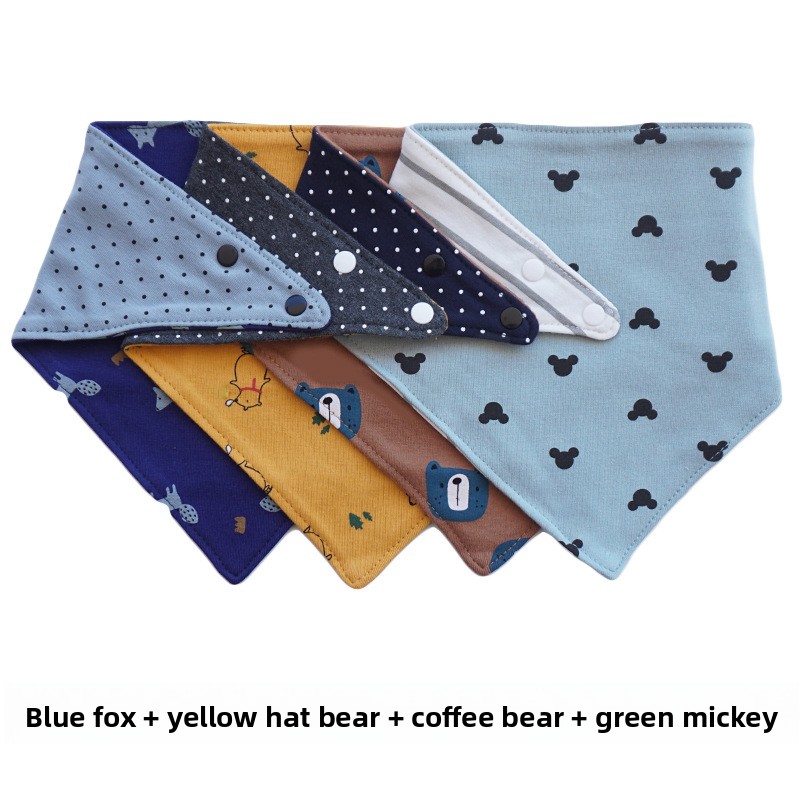 Babadores bandana de bebê de a - Bandana Cotton avaliação e preço
