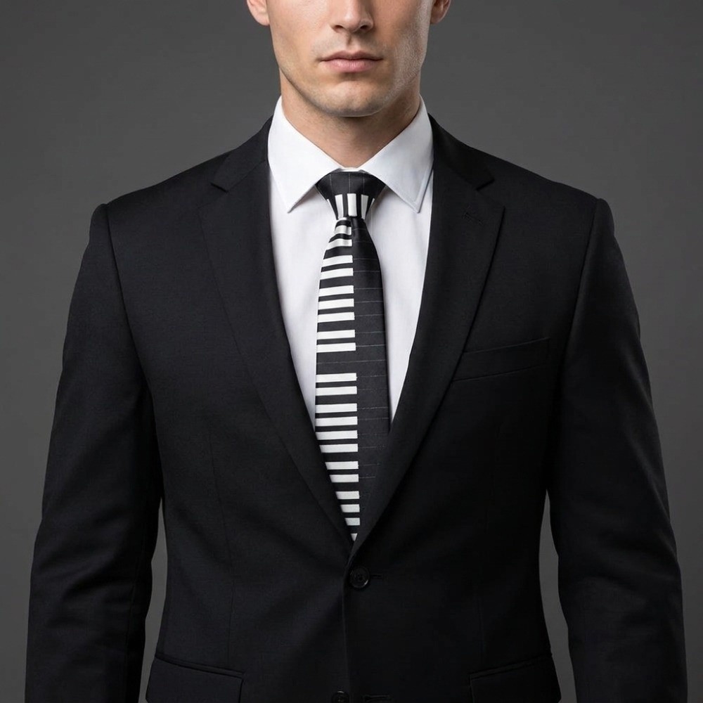Gravata Fina Simples Estilo Pi - Skinny Tie Men avaliação e preço