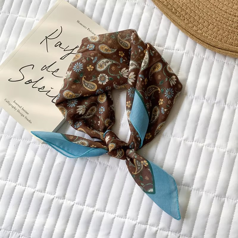 Lenço de algodão sentimento le - Bandana Cotton avaliação e preço