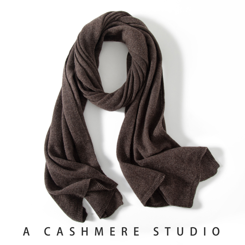 MERRILAMB-Lenço longo de caxem - Muffler Men Wool avaliação e preço