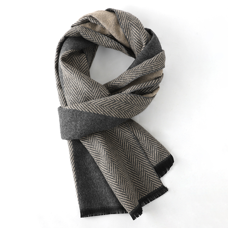Luxo inverno masculino cacheco - Muffler Men Wool avaliação e preço