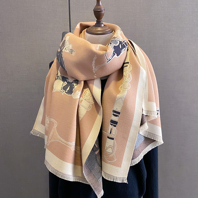 2024 luxo quente pashmina xale - Woven Scarf Blanket avaliação e preço