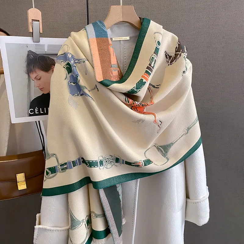 2024 luxo quente pashmina xale - Woven Scarf Blanket avaliação e preço